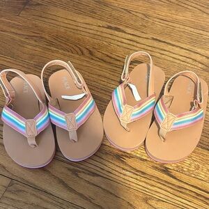 Kids Rainbow Sandals